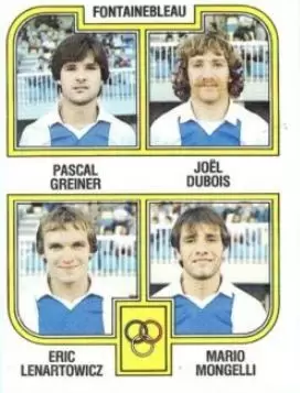 Football 83 - Pacal Grenier / Joël Dubois / Eric Lenartowicz / Mario Mongelli - Fontainebleau