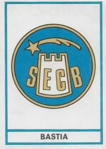Football 1976 - Badge - Bastia