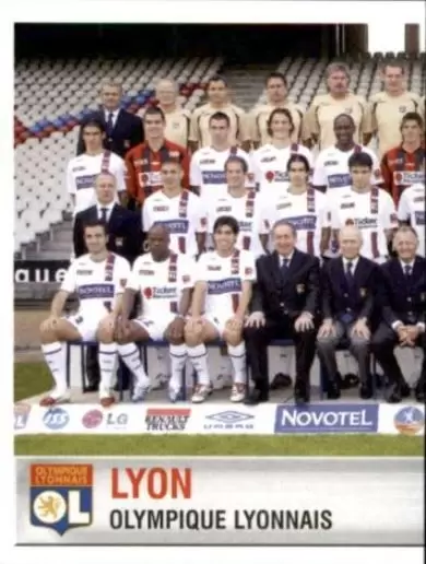 Foot 2007  - Championnat de France De L1 et L2 - Équipe (puzzle 1) - Lyon