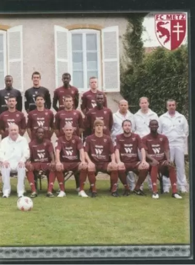 Foot 2010 - Championnat de France de L1 et L2 - Equipe (puzzle 2) - FC Metz