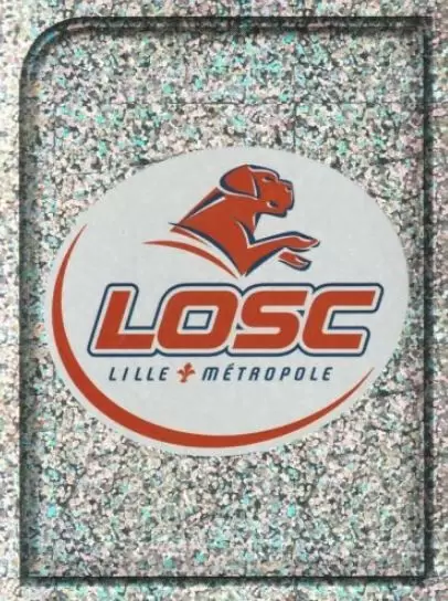 Foot 2010 - Championnat de France de L1 et L2 - Ecusson - LOSC Lille Metropole
