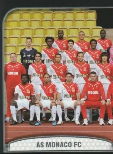 Foot 2010 - Championnat de France de L1 et L2 - Equipe (puzzle 1) - AS Monaco FC