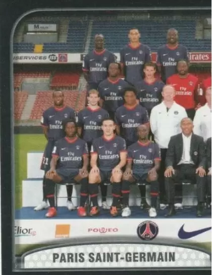 Foot 2010 - Championnat de France de L1 et L2 - Equipe (puzzle 1) - Paris Saint-Germain
