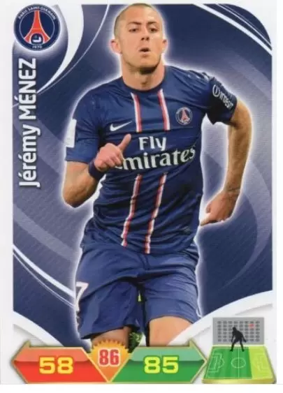 Adrenalyn XL 2012-2013 - Jeremy Menez - Paris Saint-Germain