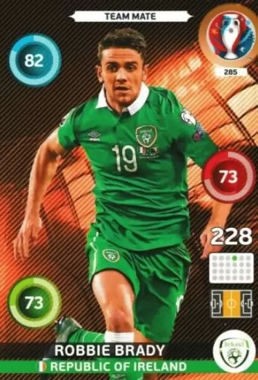 Adrenalyn XL - Euro 2016 - Robbie Brady - Republic of Ireland