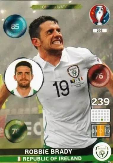 Adrenalyn XL - Euro 2016 - Robbie Brady - Republic of Ireland
