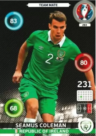 Adrenalyn XL - Euro 2016 - Séamus Coleman - Republic of Ireland