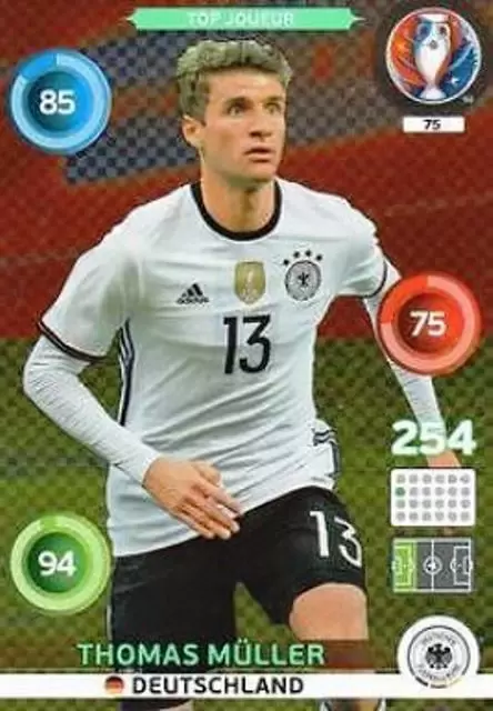 Adrenalyn XL - Euro 2016 - Thomas Müller - Deutschland