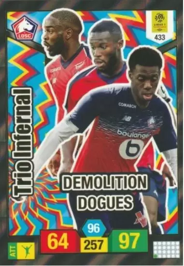 Adrenalyn XL - LIGUE 1 2019-20 - Demolition Dogues - LOSC Lille