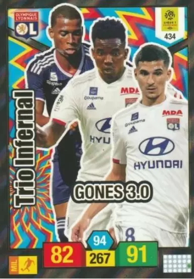 Adrenalyn XL - LIGUE 1 2019-20 - Gones 3.0 - Olympique Lyonnais