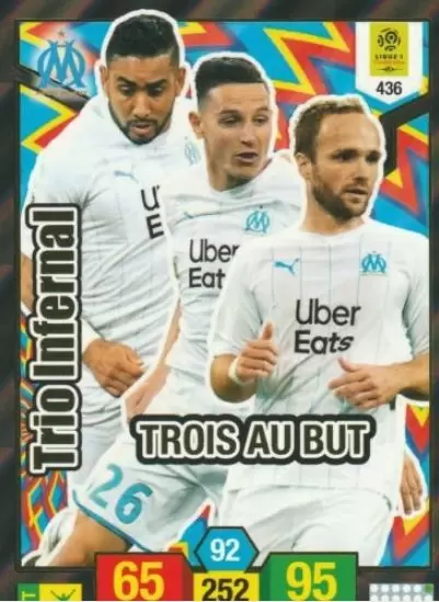 Adrenalyn XL - LIGUE 1 2019-20 - Trois au But - Olympique de Marseille