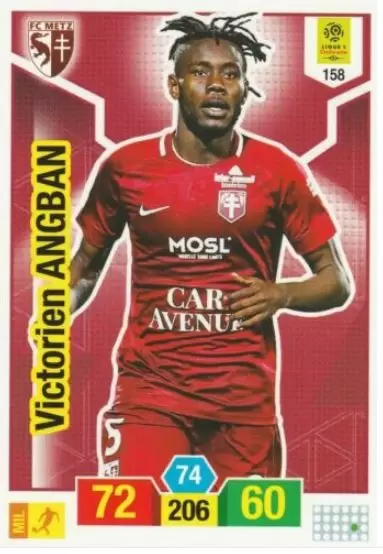 Adrenalyn XL - LIGUE 1 2019-20 - Victorien Angban - FC Metz