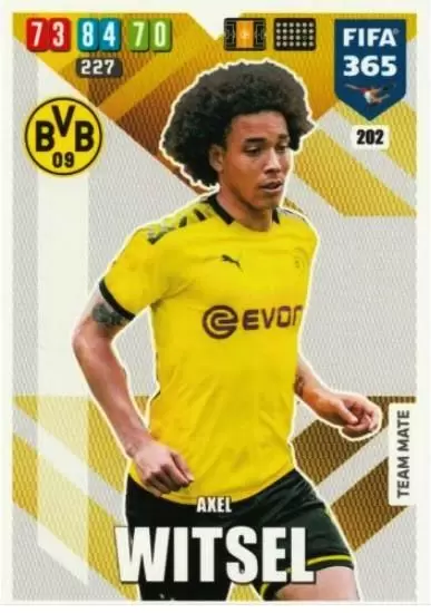 FIFA 365 : 2020 Adrenalyn XL - Axel Witsel - Borussia Dortmund