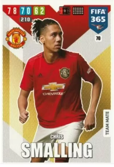 FIFA 365 : 2020 Adrenalyn XL - Chris Smalling - Manchester United
