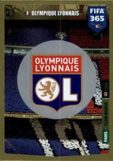 FIFA 365 : 2020 Adrenalyn XL - Club Badge - Olympique Lyonnais