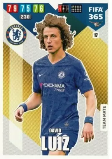 FIFA 365 : 2020 Adrenalyn XL - David Luiz - Chelsea