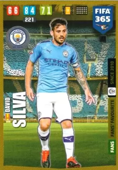 FIFA 365 : 2020 Adrenalyn XL - David Silva - Manchester City