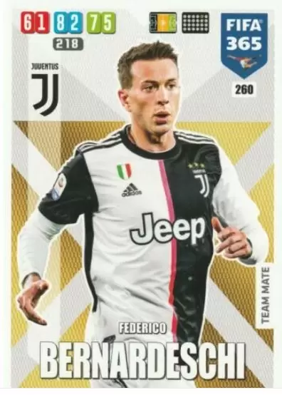 FIFA 365 : 2020 Adrenalyn XL - Federico Bernardeschi - Juventus