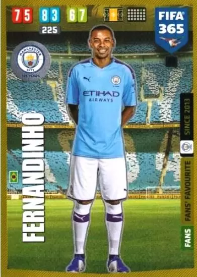 FIFA 365 : 2020 Adrenalyn XL - Fernandinho - Manchester City