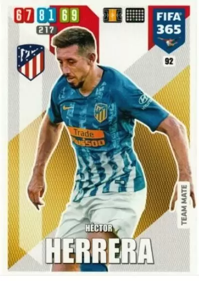 FIFA 365 : 2020 Adrenalyn XL - Hector Herrera - Club Atlético de Madrid