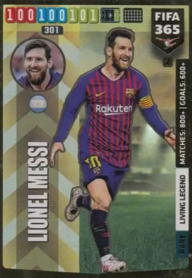 FIFA 365 : 2020 Adrenalyn XL - Lionel Messi - FC Barcelona