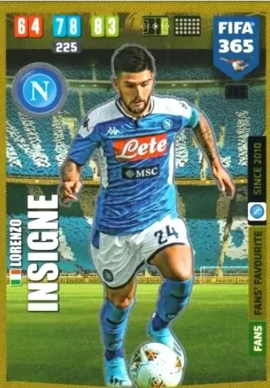 FIFA 365 : 2020 Adrenalyn XL - Lorenzo Insigne - SSC Napoli
