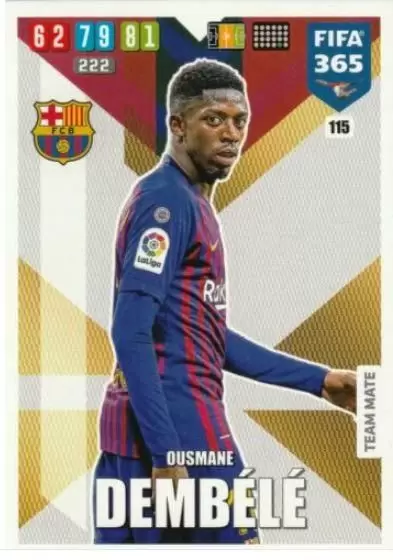 FIFA 365 : 2020 Adrenalyn XL - Ousmane Dembélé - FC Barcelona