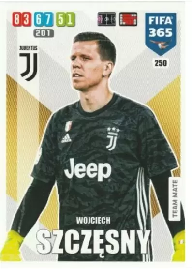 FIFA 365 : 2020 Adrenalyn XL - Wojciech Szczęsny - Juventus