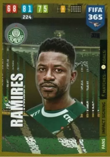 - Ramires Palmeiras Impact Signing No Panini FIFA 365 Adrenalyn XL 320 2020 
