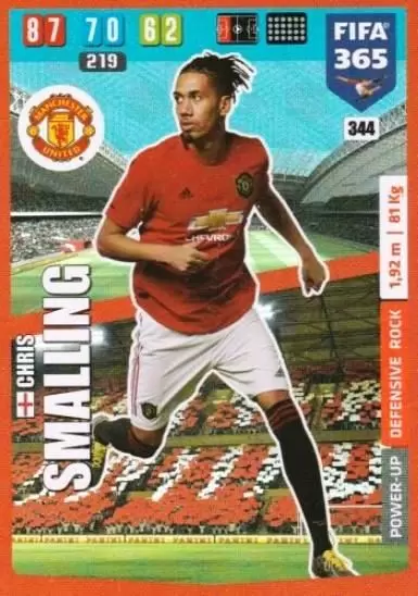 FIFA 365 : 2020 Adrenalyn XL - Chris Smalling - Manchester United