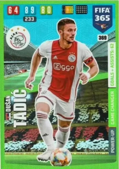 FIFA 365 : 2020 Adrenalyn XL - Dušan Tadić - AFC Ajax