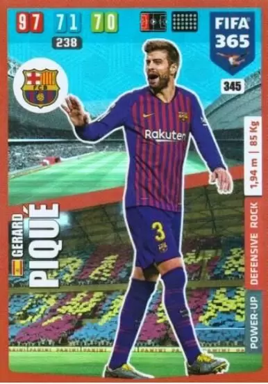 FIFA 365 : 2020 Adrenalyn XL - Gerard Piqué - FC Barcelona