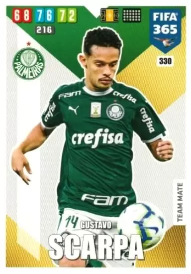 FIFA 365 : 2020 Adrenalyn XL - Gustavo Scarpa - Palmeiras