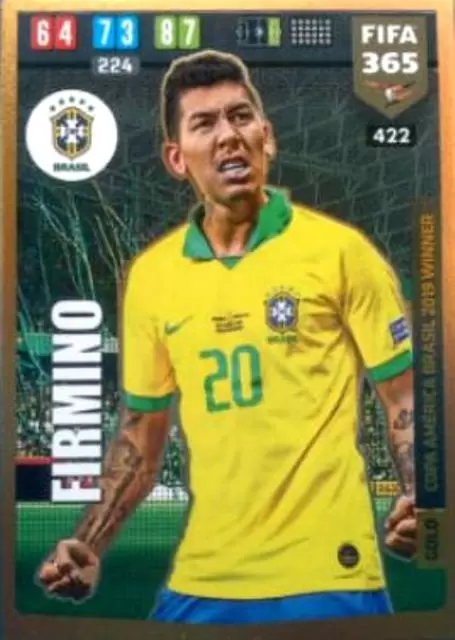 FIFA 365 : 2020 Adrenalyn XL - Roberto Firmino - Brazil