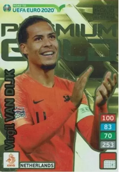 Adrenalyn XL - Euro 2020 - Virgil van Dijk - Netherlands