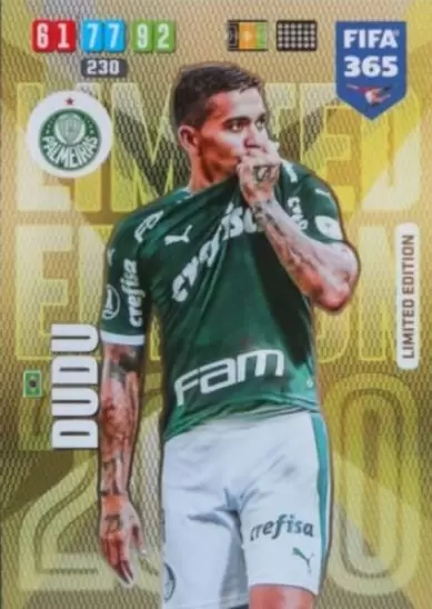 FIFA 365 : 2020 Adrenalyn XL - Dudu - Palmeiras