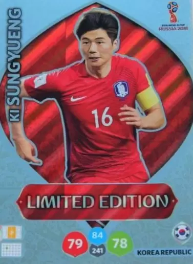 Russia 2018 : FIFA World Cup Adrenalyn XL - Ki Sungyueng - Korea Republic