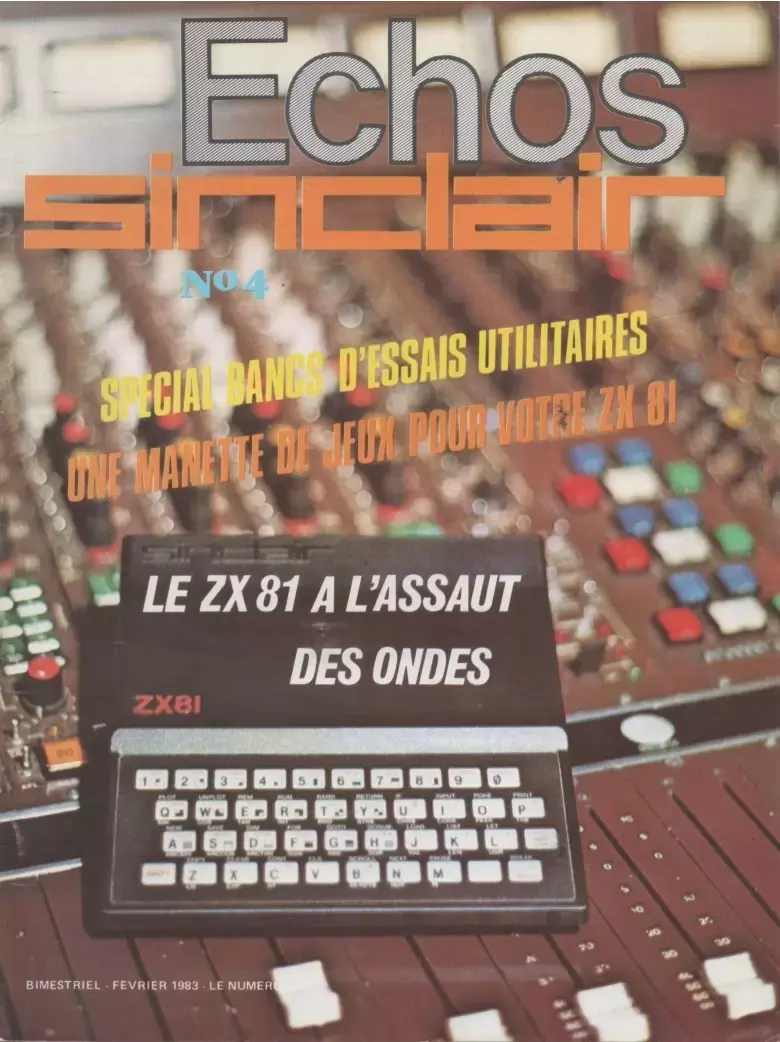 Echos Sinclair - Echos Sinclair n°4