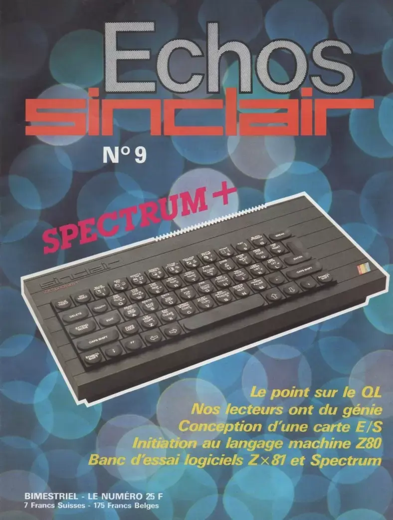 Echos Sinclair - Echos Sinclair n°9