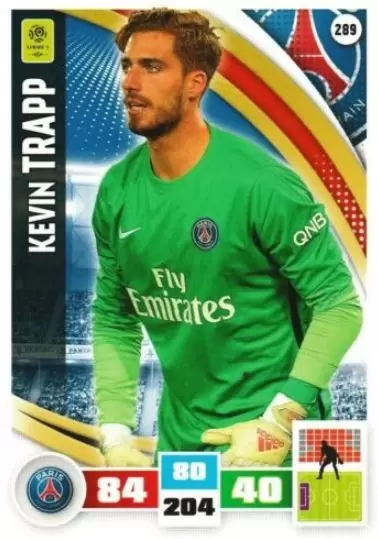 Adrenalyn XL Foot 2016-2017 - Kevin Trapp - Paris Saint-Germain