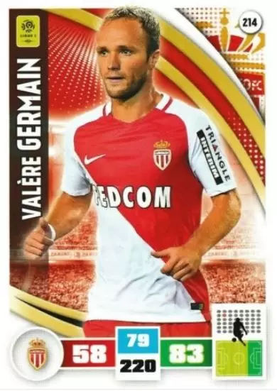 Adrenalyn XL Foot 2016-2017 - Valère Germain - AS Monaco