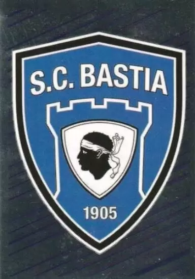 Foot 2013-2014 - Ecusson - Sporting Club de Bastia