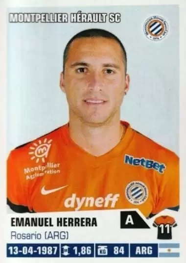 Foot 2013-2014 - Emanuel Herrera - Montpellier Herault SC