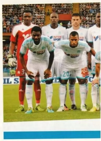 Foot 2013-2014 - Equipe (puzzle 1) - Olympique de Marseille