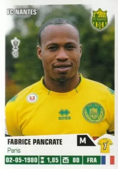 Foot 2013-2014 - Fabrice Pancrate - FC Nantes