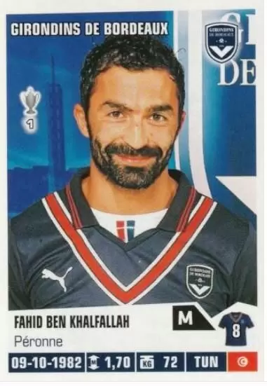 Foot 2013-2014 - Fahid Ben Khalfallah - Girondins de Bordeaux
