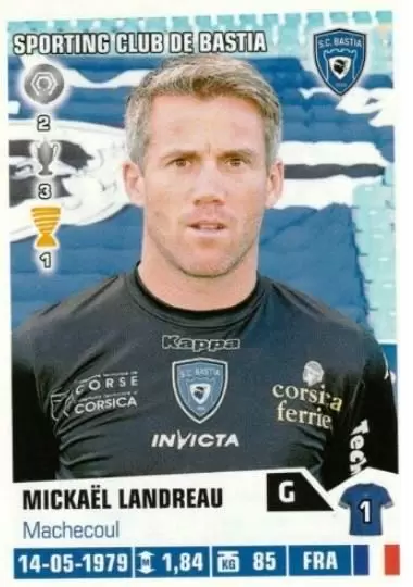 Foot 2013-2014 - Mickael Landreau - Sporting Club de Bastia
