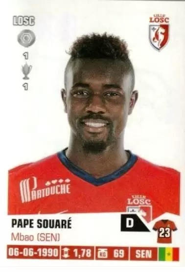 Foot 2013-2014 - Pape Souare - Lille Olympique SC