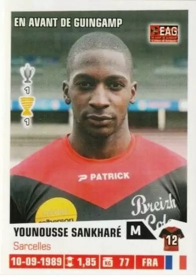 Foot 2013-2014 - Younousse Sankhare - En Avant de Guingamp