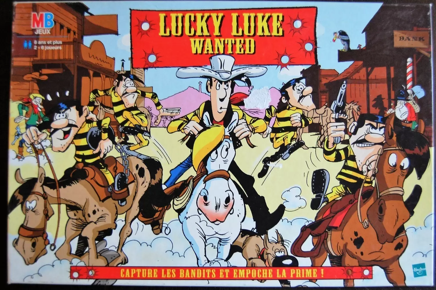 MB - Milton Bradley - Lucky Luke, Wanted